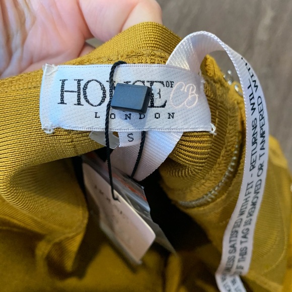 House of CB Belice Dress in Ginger - Picture 7 of 7